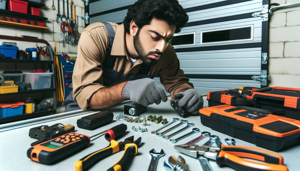 Our professional garage door panel replacement process